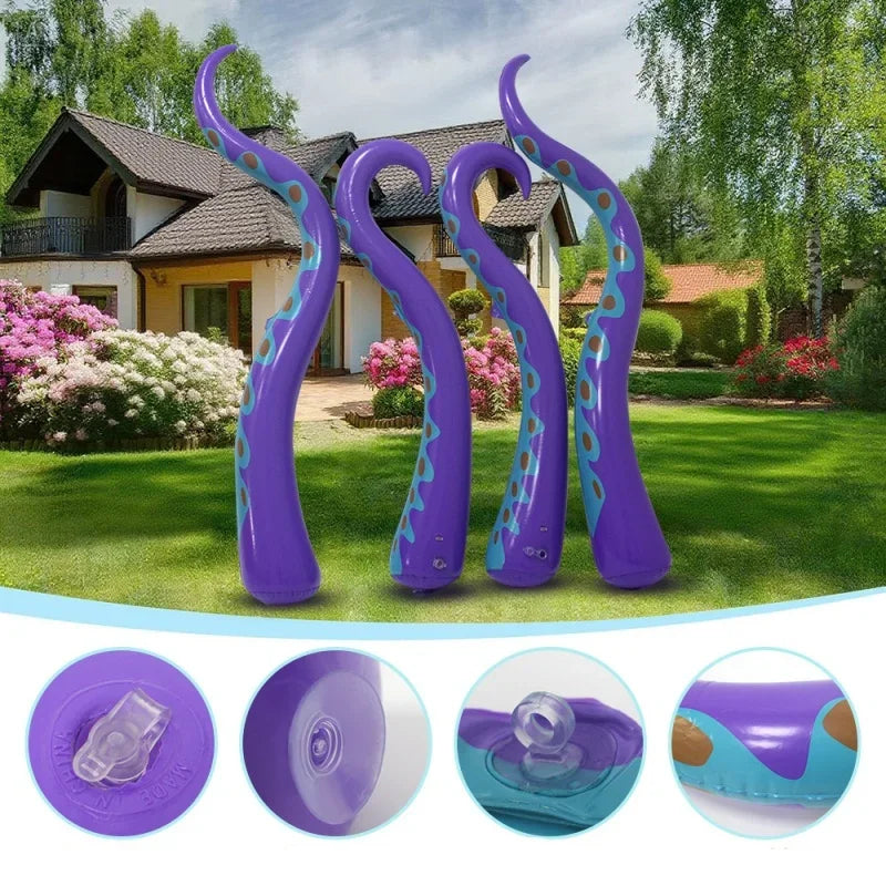 Giant Inflatable Octopus Tentacles Scary Halloween...