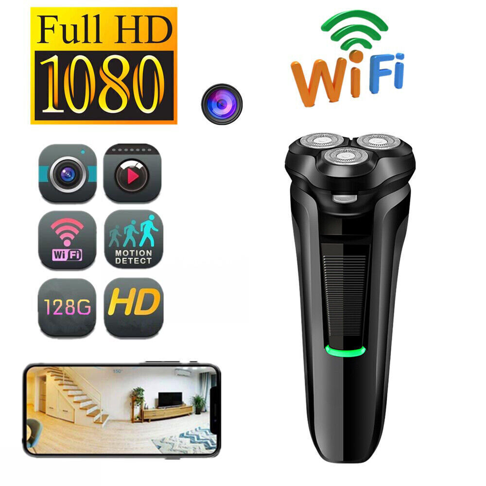 1080P HD WiFi Mini Shaver Razor Camera | WiFi Motion...