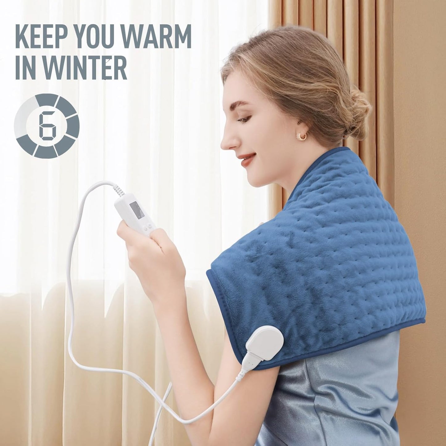 Electric Heating Pad for Back Pain