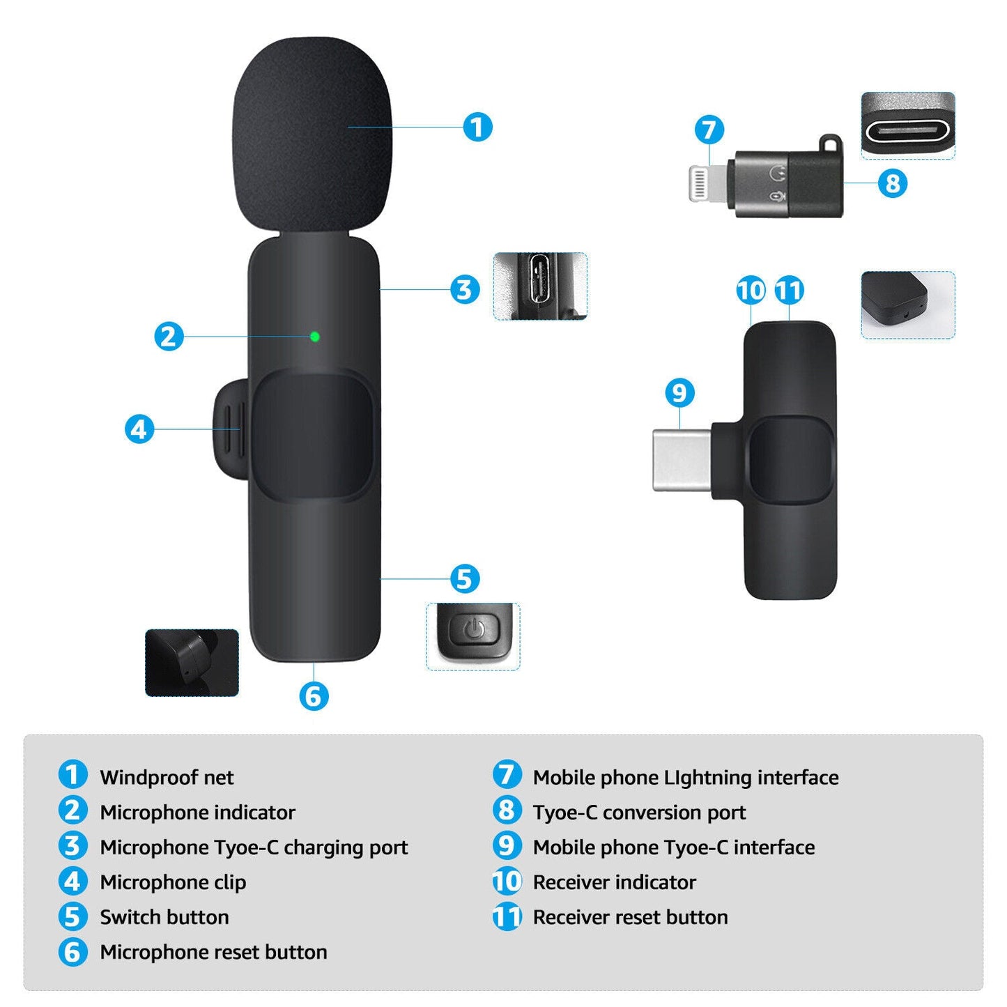 Lavalier Microphone