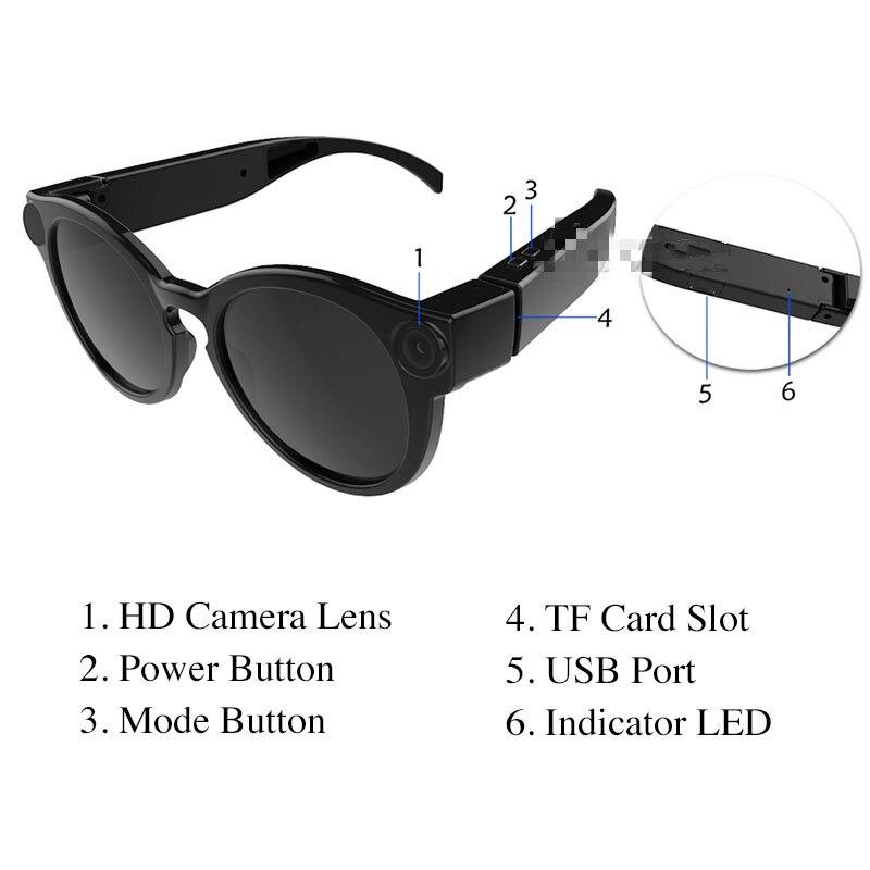 Bicycling Glasses WiFi Mini Camera HD 1080P DVR Video...