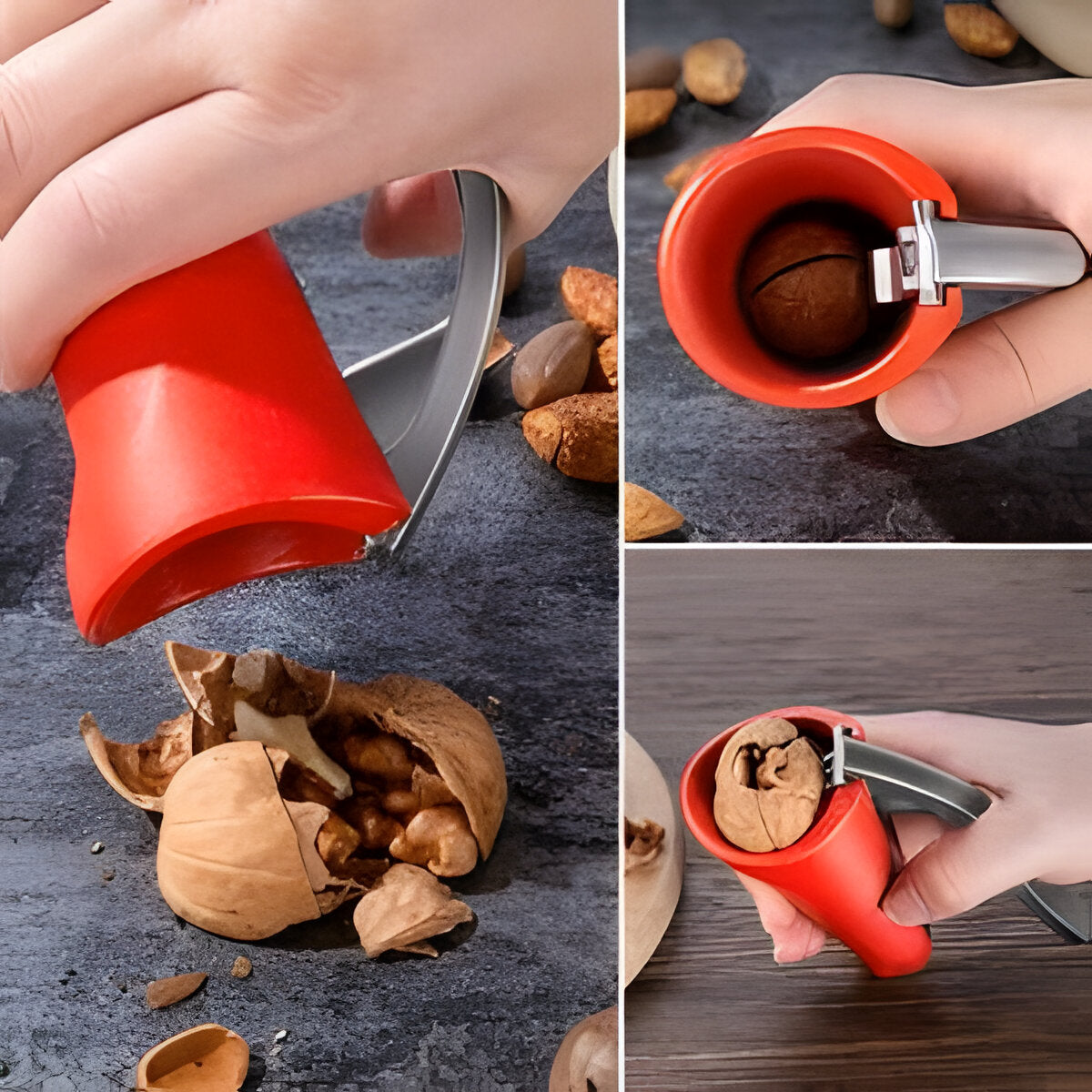 Ergonomic Nutcracker with Lever Mechanism