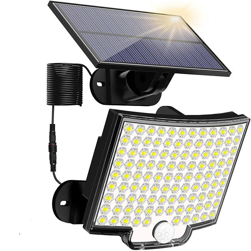 Solar Motion Sensor Light – 106 LED Wireless Outdoor Security Lamp