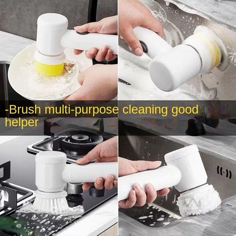 Cordless Electric Cleaning Brush: Multifunctional for...