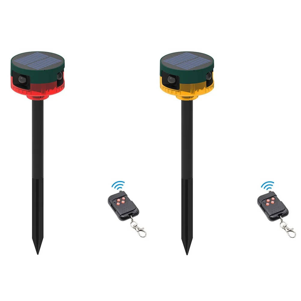 360 Degree Solar Repeller for Pigeon Bird Wild Boar...