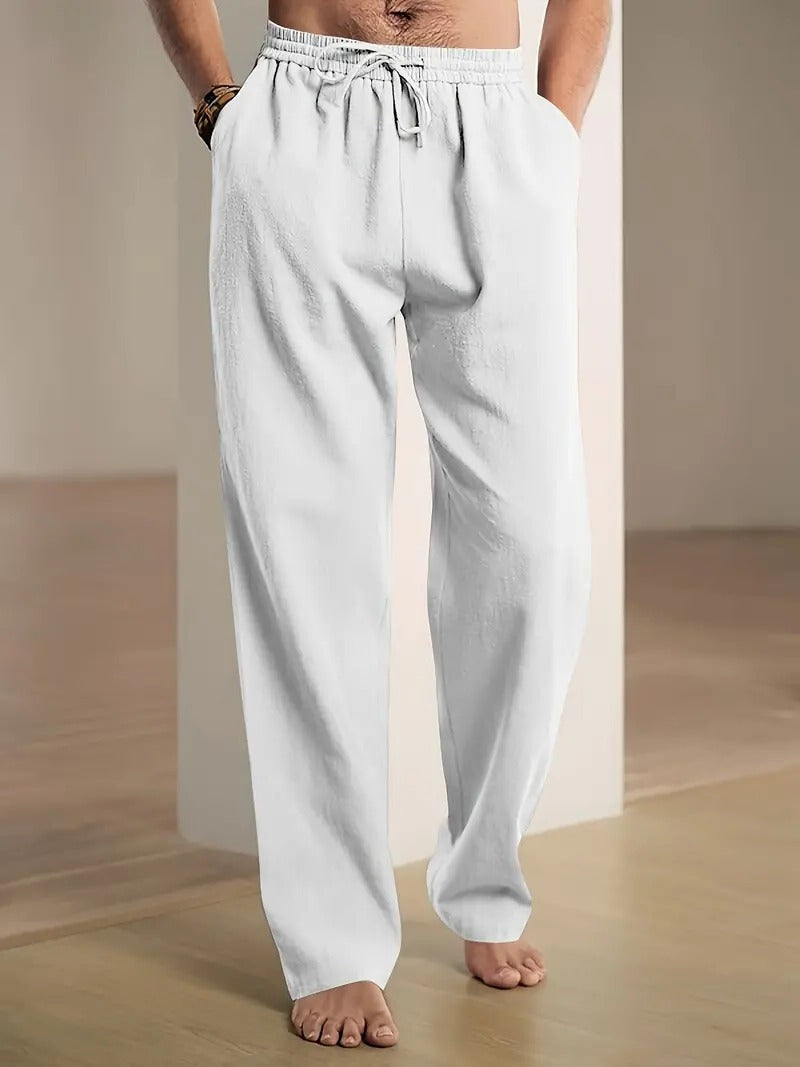 Baggy Linen Pants for Men