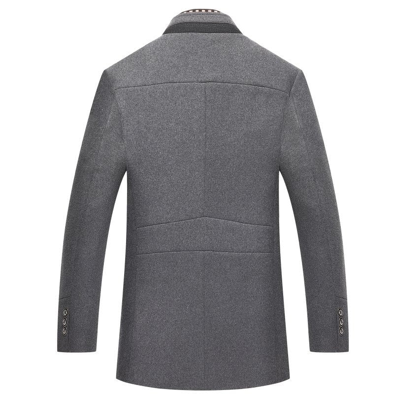 High-Quality Men's Coat Made of Wool