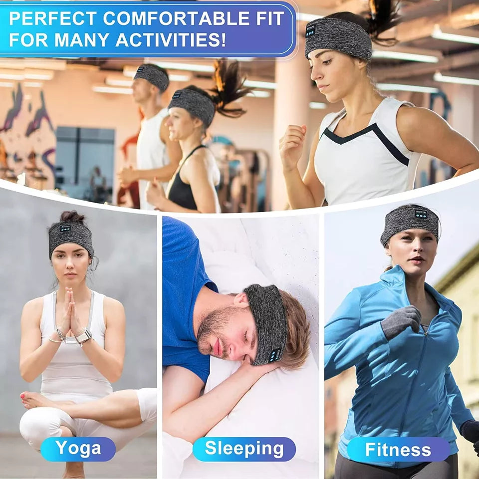 2-in-1 Wireless Sleeping Headphones, Sports Headband...
