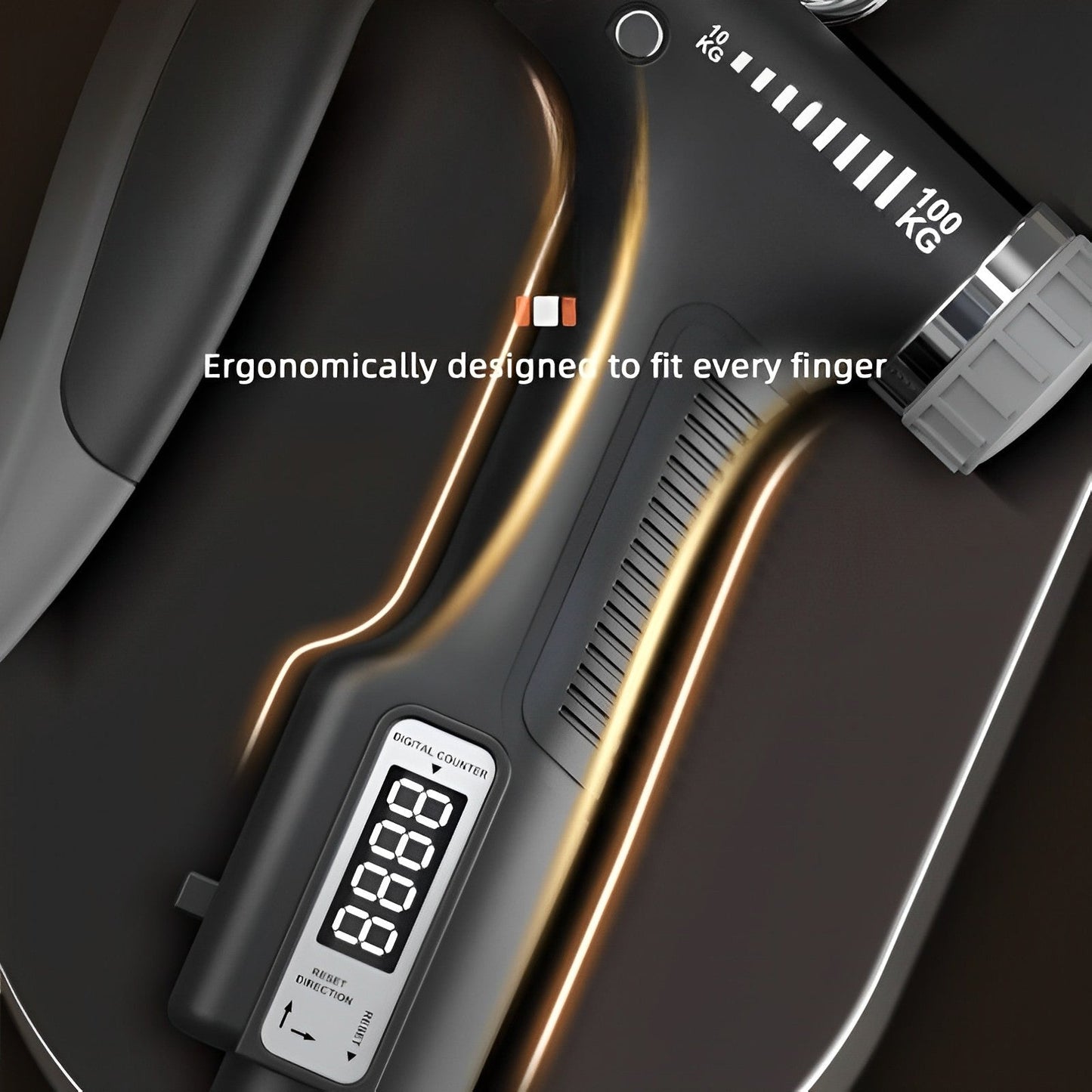 Hand Grip Strengthener and Trainer Device