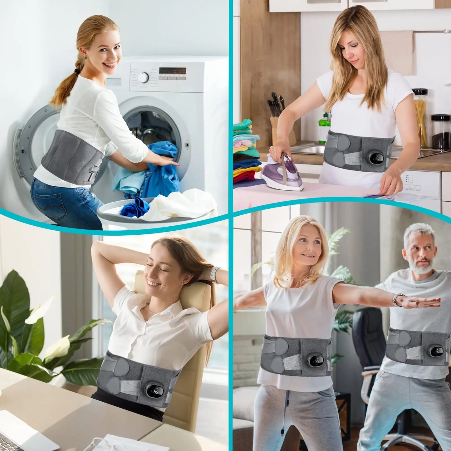 Heating Pad and Lower Back Massager