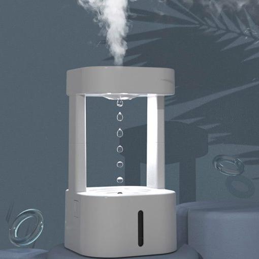 2-in-1 Desk Light Humidifier Rain Cloud Aromatherapy...