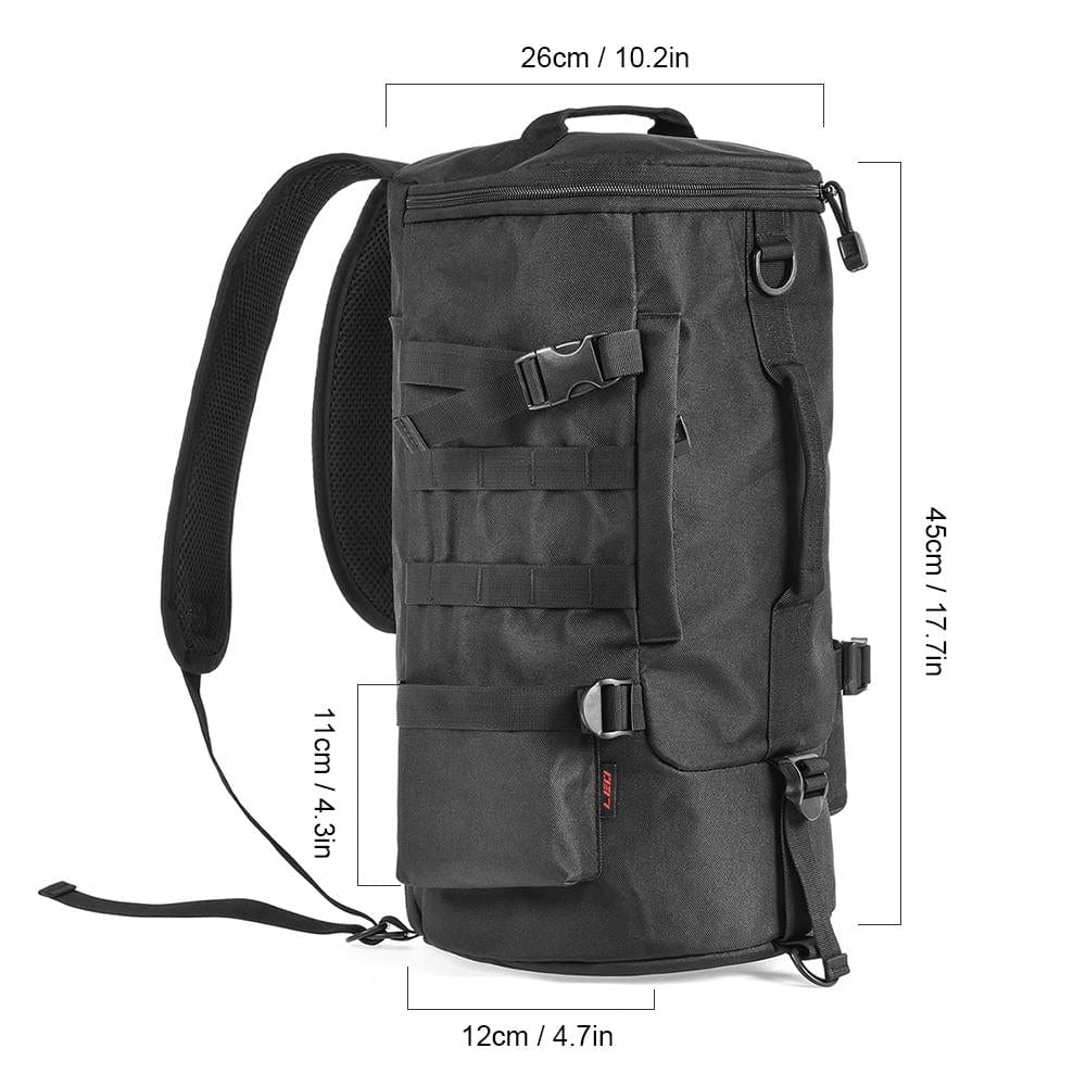 Fishing Tackle Backpack Tackle Box Organizer with Rod...