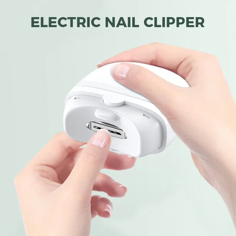 Electric Nail Clipper, Automatic Nail Polishing...