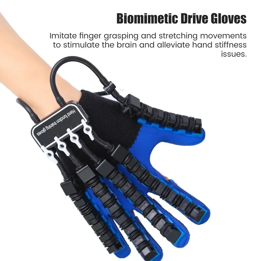 Hand Finger Rehabilitation Exerciser Robot Gloves...