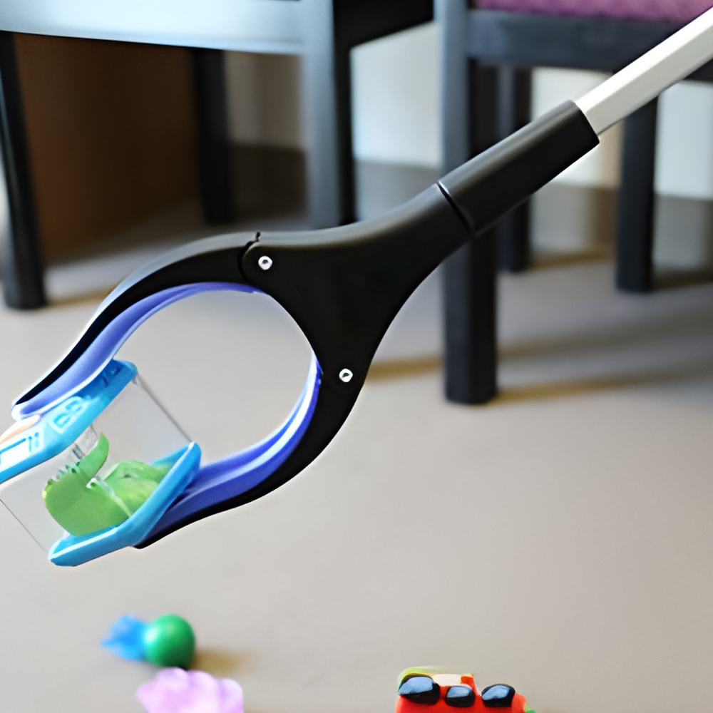 Heavy-Duty Grabber Stick Tool: Portable, Rotatable...