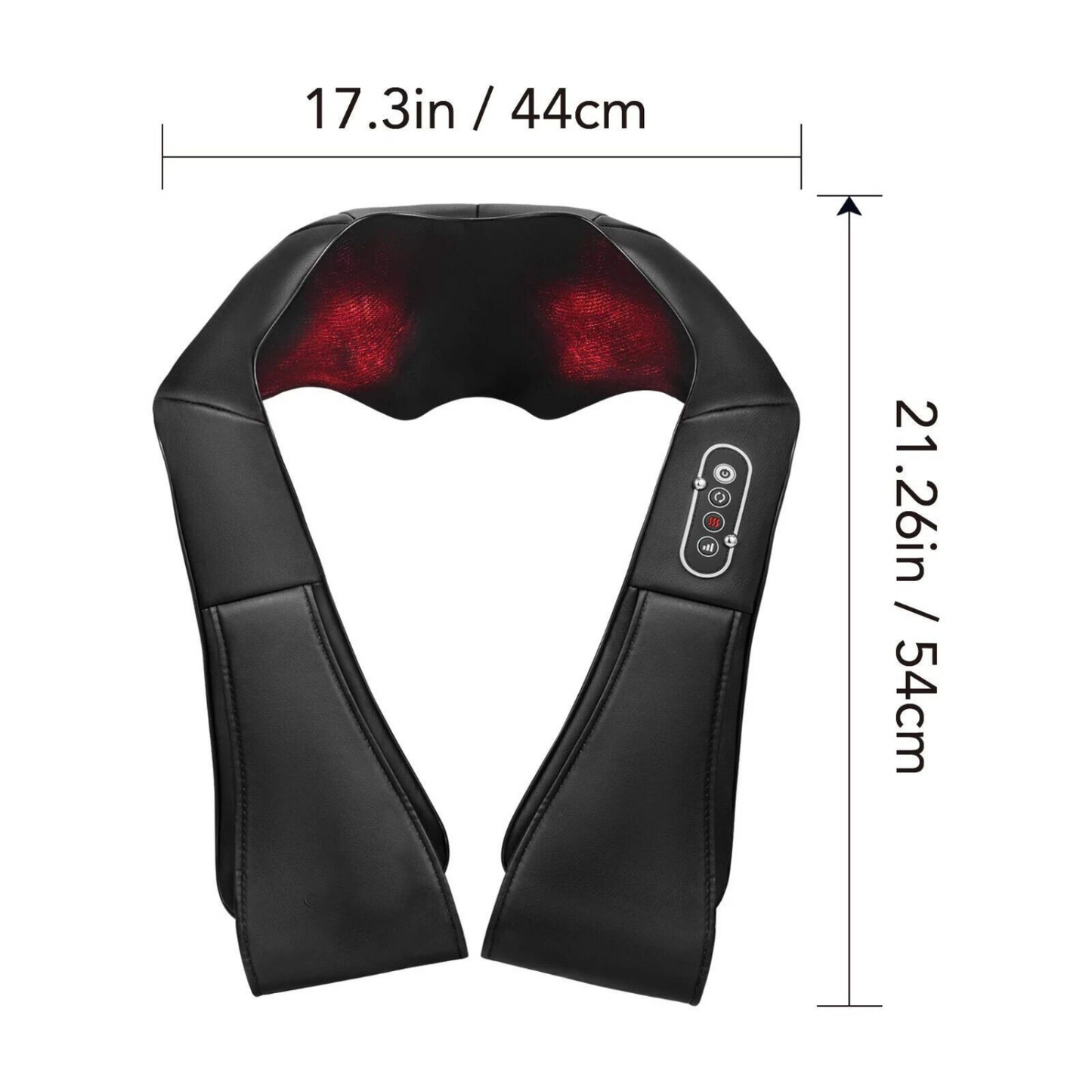 Heated Shiatsu Neck and Shoulder Deep Tissue Pressure...