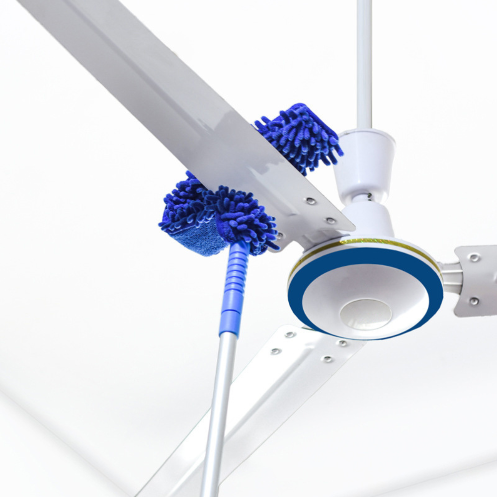 Flexible Extendable High Reach Microfiber Ceiling Fan...