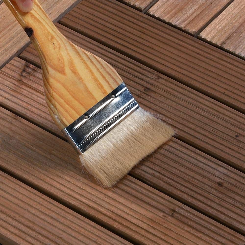 Interlocking Outdoor Patio Wood Flooring Deck Tiles