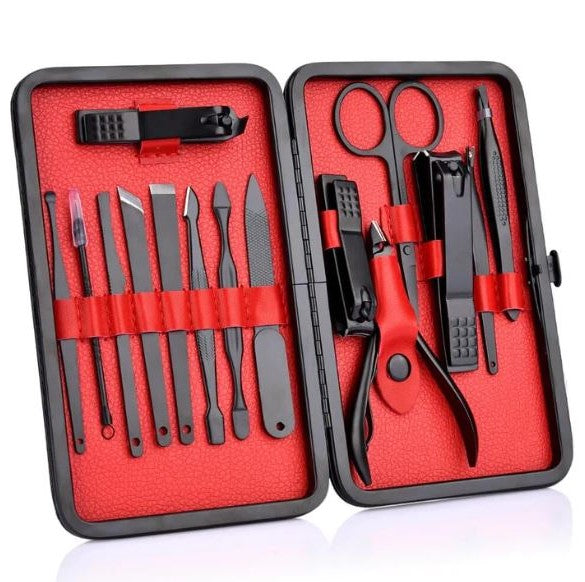 Professional Manicure Set with Travel Case