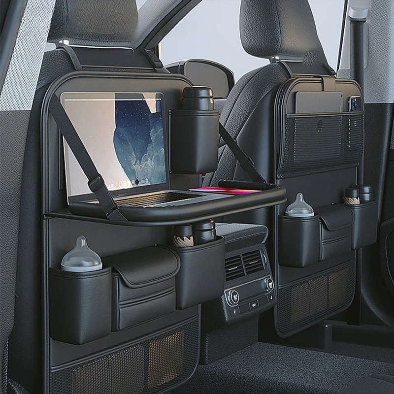Car Back Seat Organizer with Tablet Holder