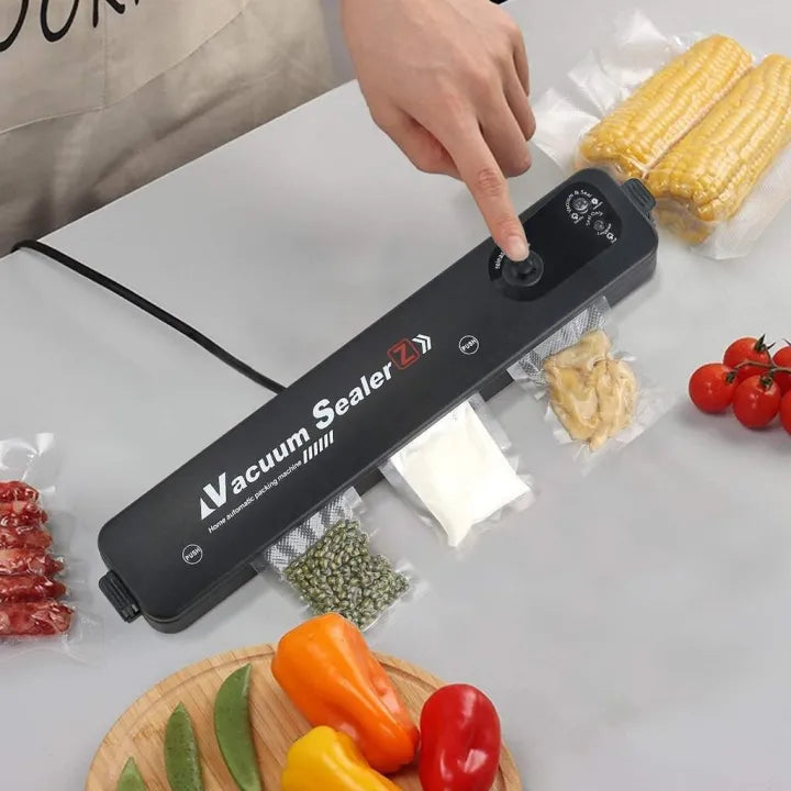Electric Home Kitchen Food Saver Vacuum Bag Sealer...