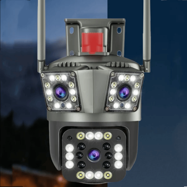 Dual Lens Outdoor Waterproof Wireless Wifi HD Triple...