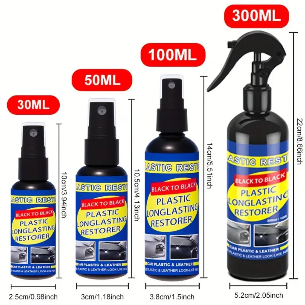 Car Plastic Restorer Back to Black Gloss Coating Repair...