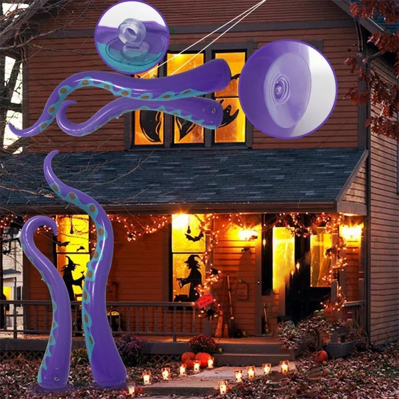 Giant Inflatable Octopus Tentacles Scary Halloween...