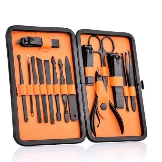Professional Manicure Set with Travel Case