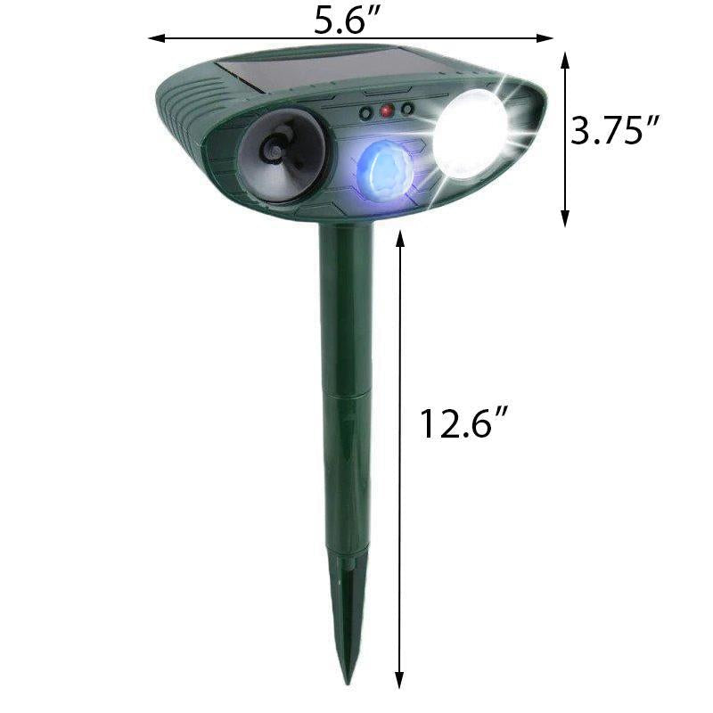 Dog Outdoor Solar Ultrasonic Repeller - Get Rid of Dogs...