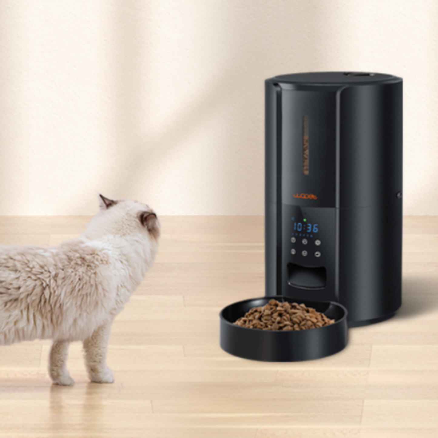 Exclusive Large Automatic Dog Cat Time Pet Food Feeder...