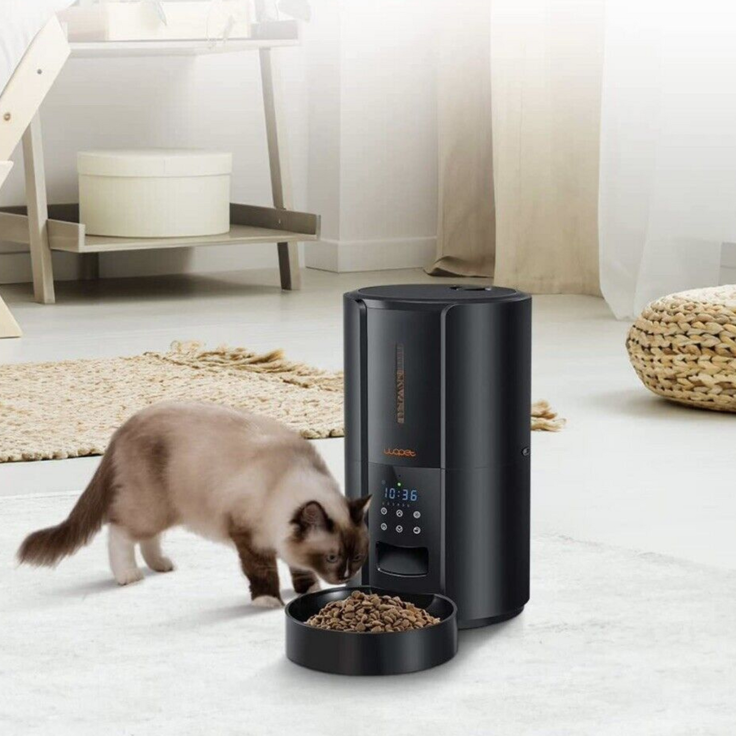 Exclusive Large Automatic Dog Cat Time Pet Food Feeder...