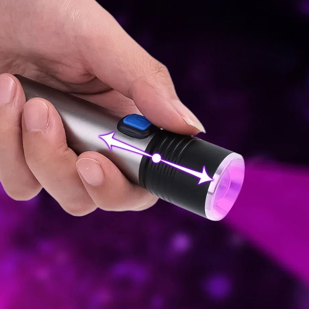 Handheld Blacklight UV Ultraviolet Urine Detector...