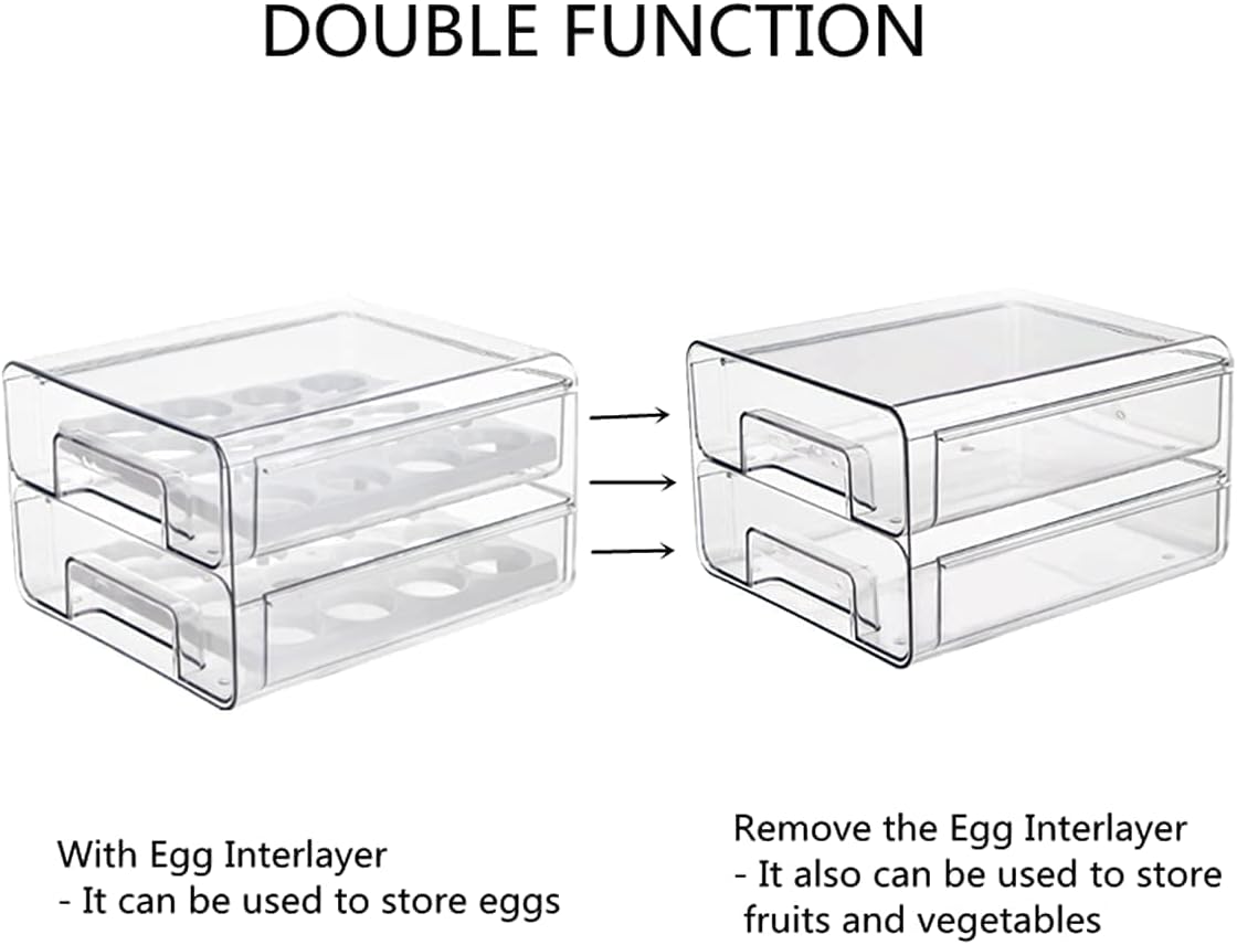 Egg Container Holder for Fridge