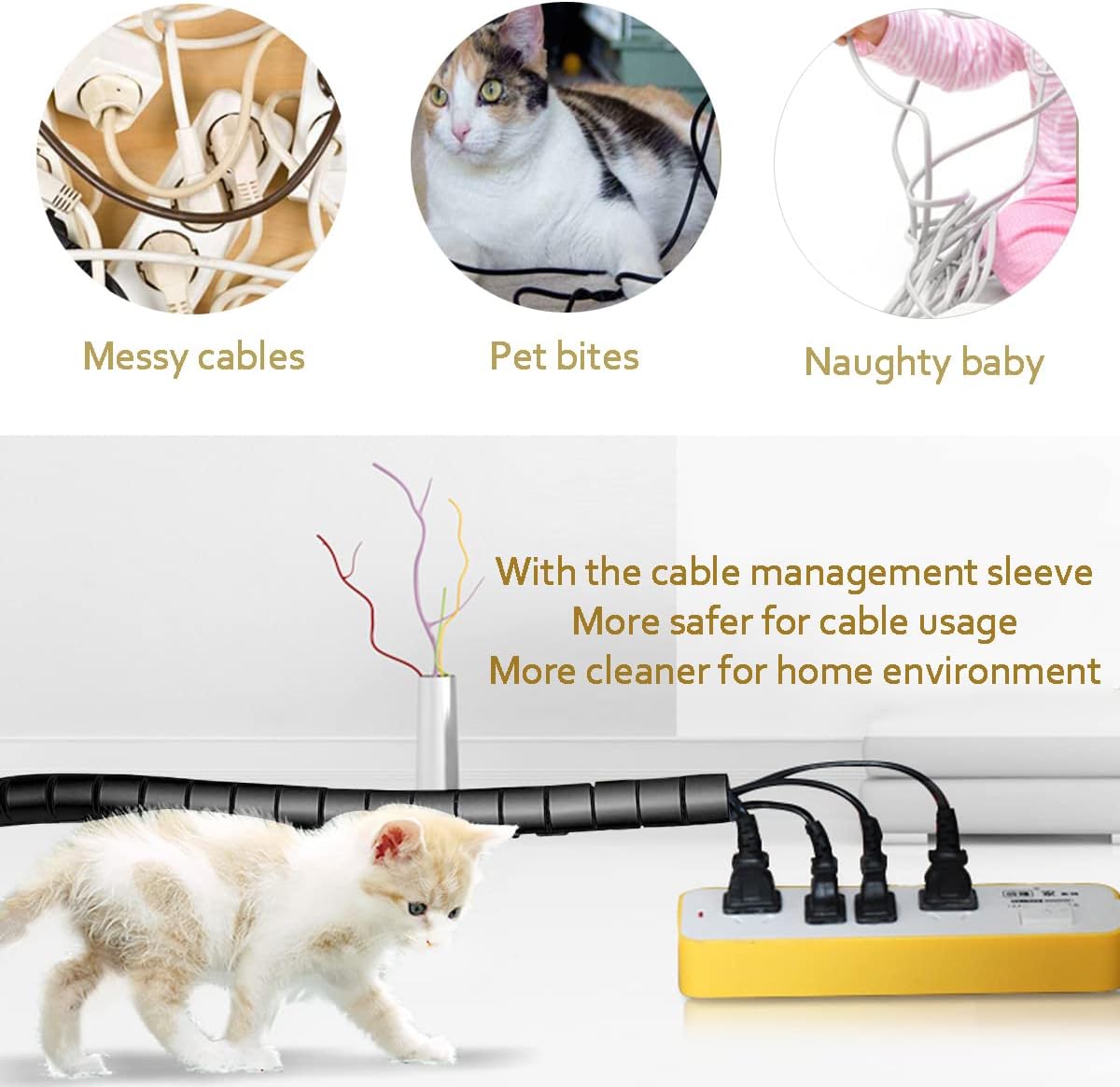 Cable Organizer for Desk