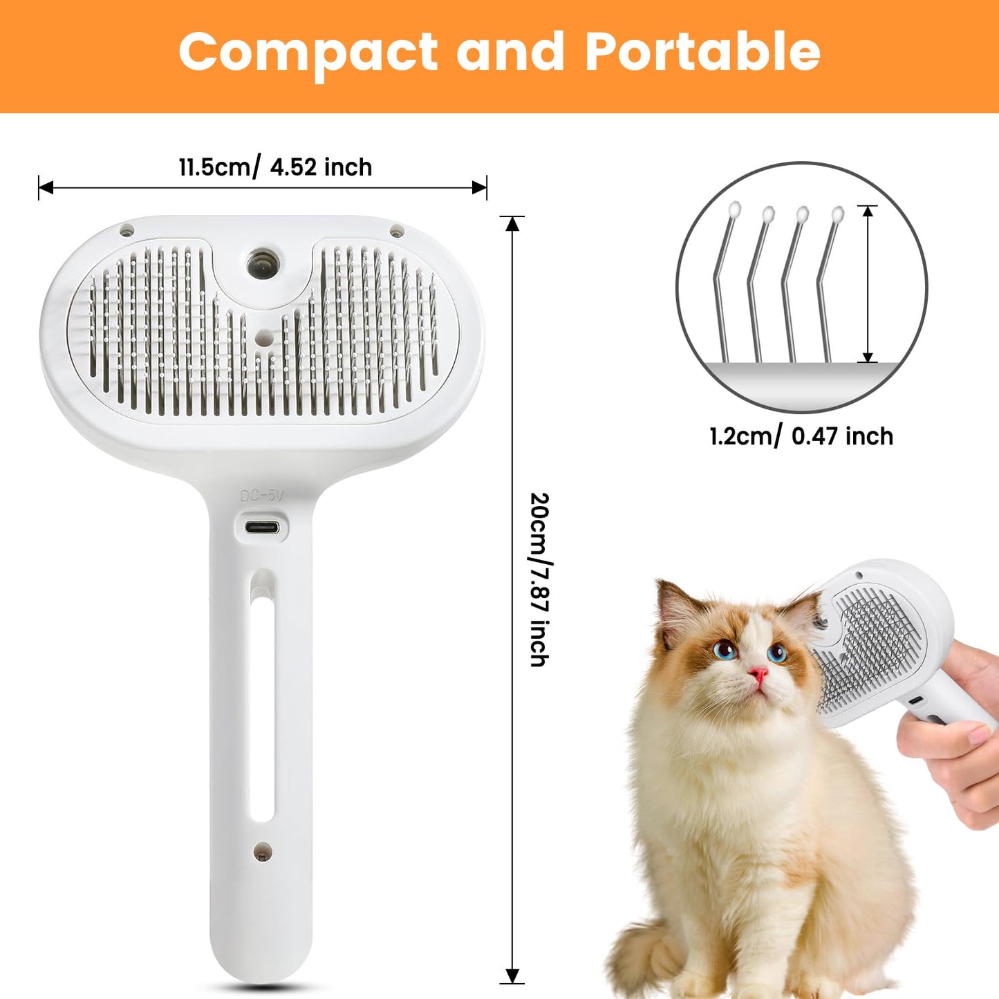 Cat and Dog Steam Brush