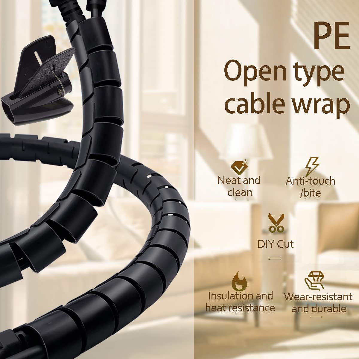 Cable Organizer for Desk