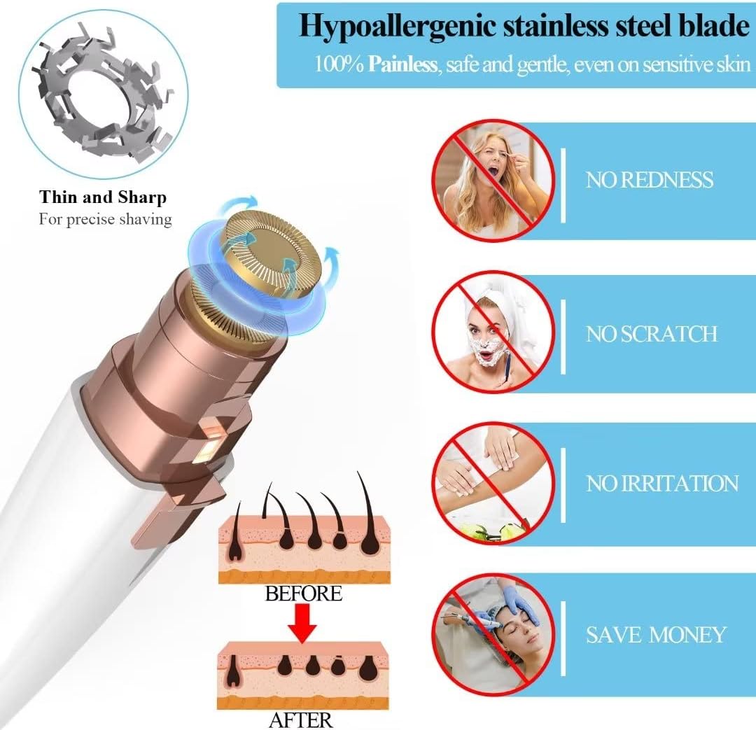 Eyebrow Facial Hair Trimmer for Women