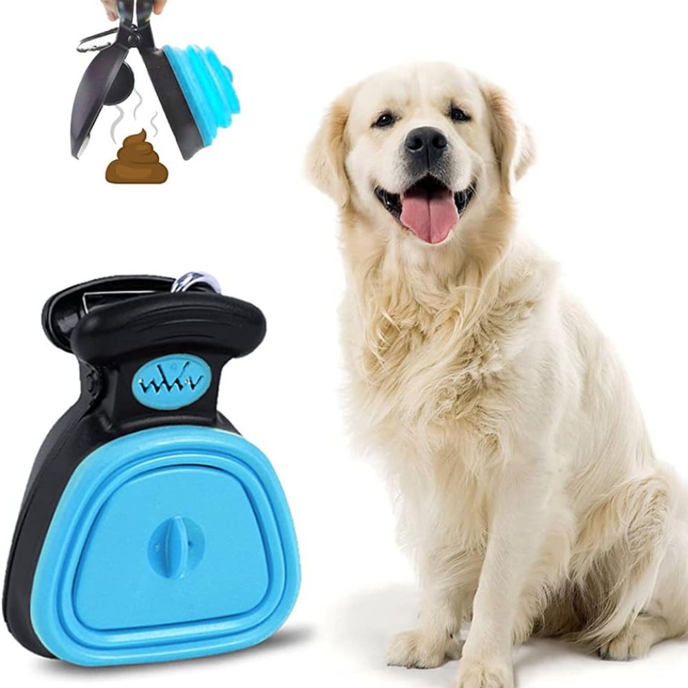 Collapsible Dog Pooper Scooper with Biodegradable Waste...