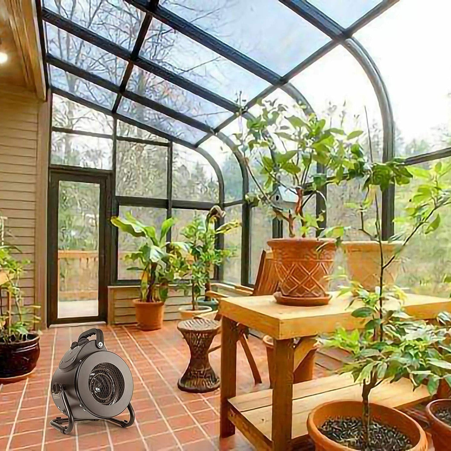 Electric Heater Fan for Greenhouse Grow Tent Workplace...