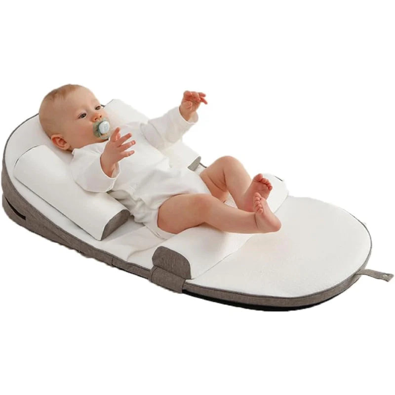 Baby Wedge Side Sleeping Pillow Bed Reflux Anti Roll...