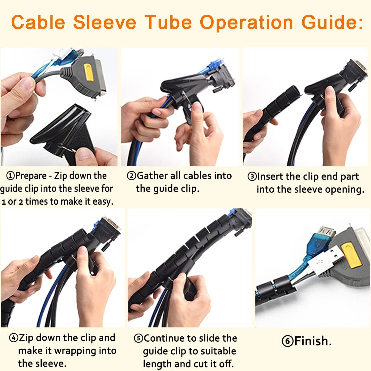Cable Organizer for Desk