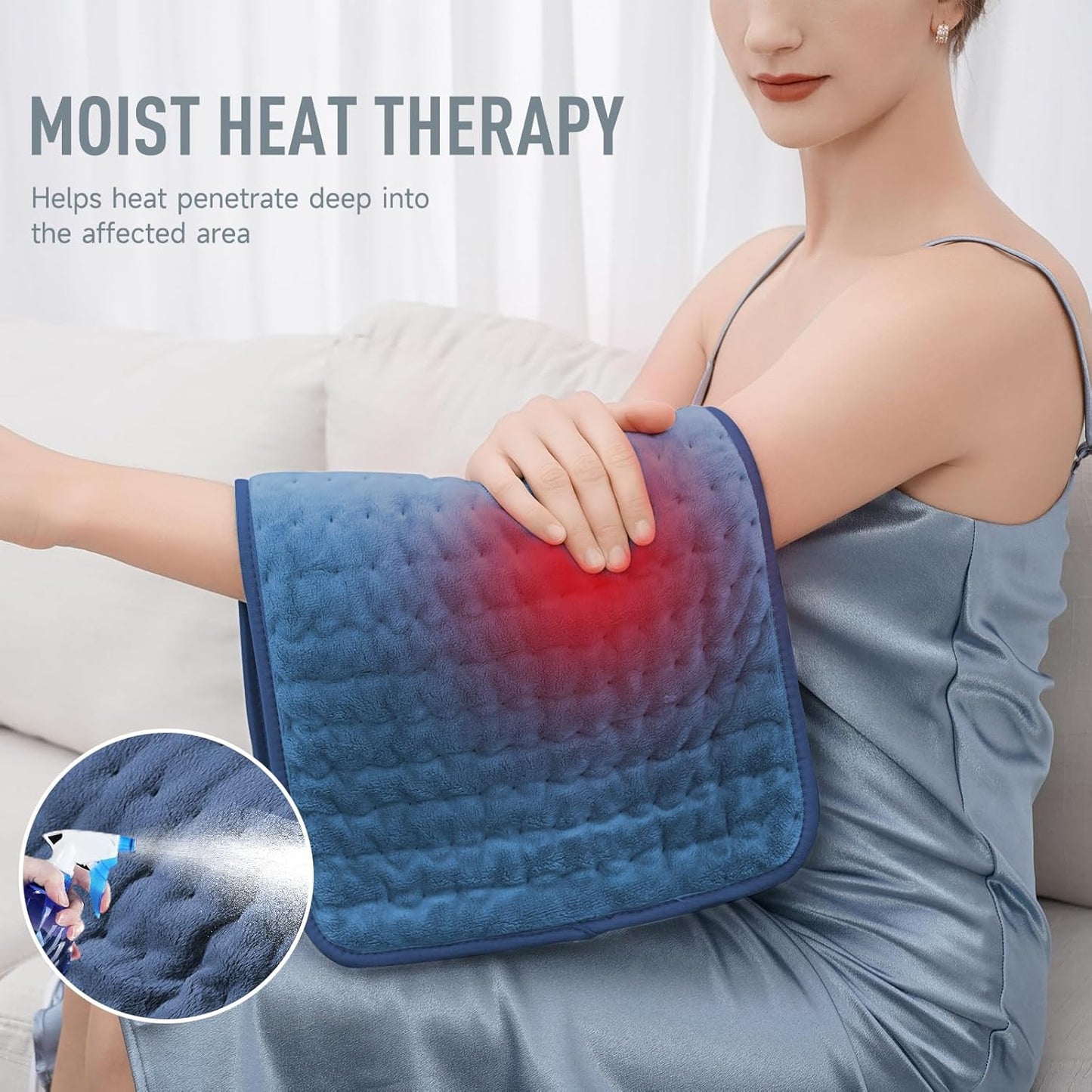 Electric Heating Pad for Back Pain