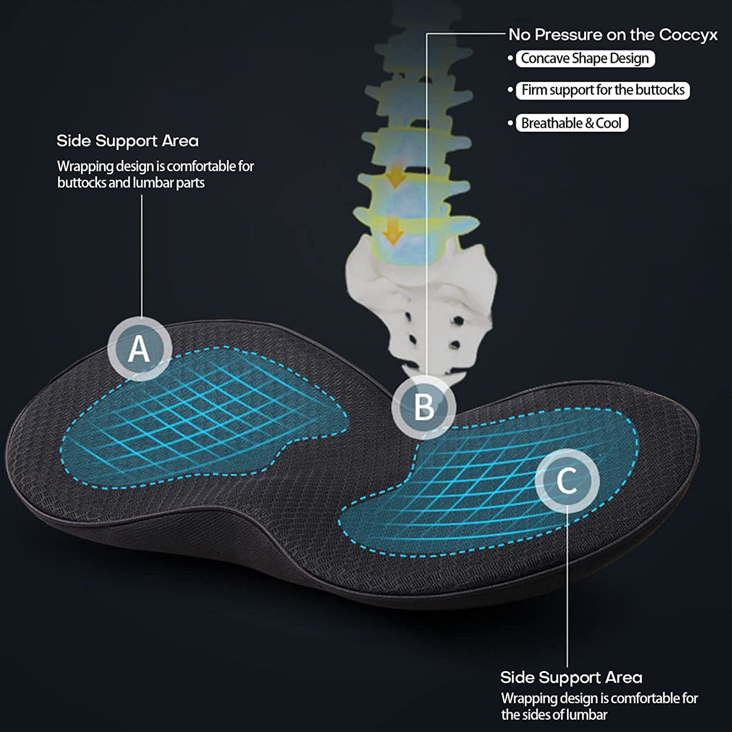 Car Booster Seat Cushion for Adult