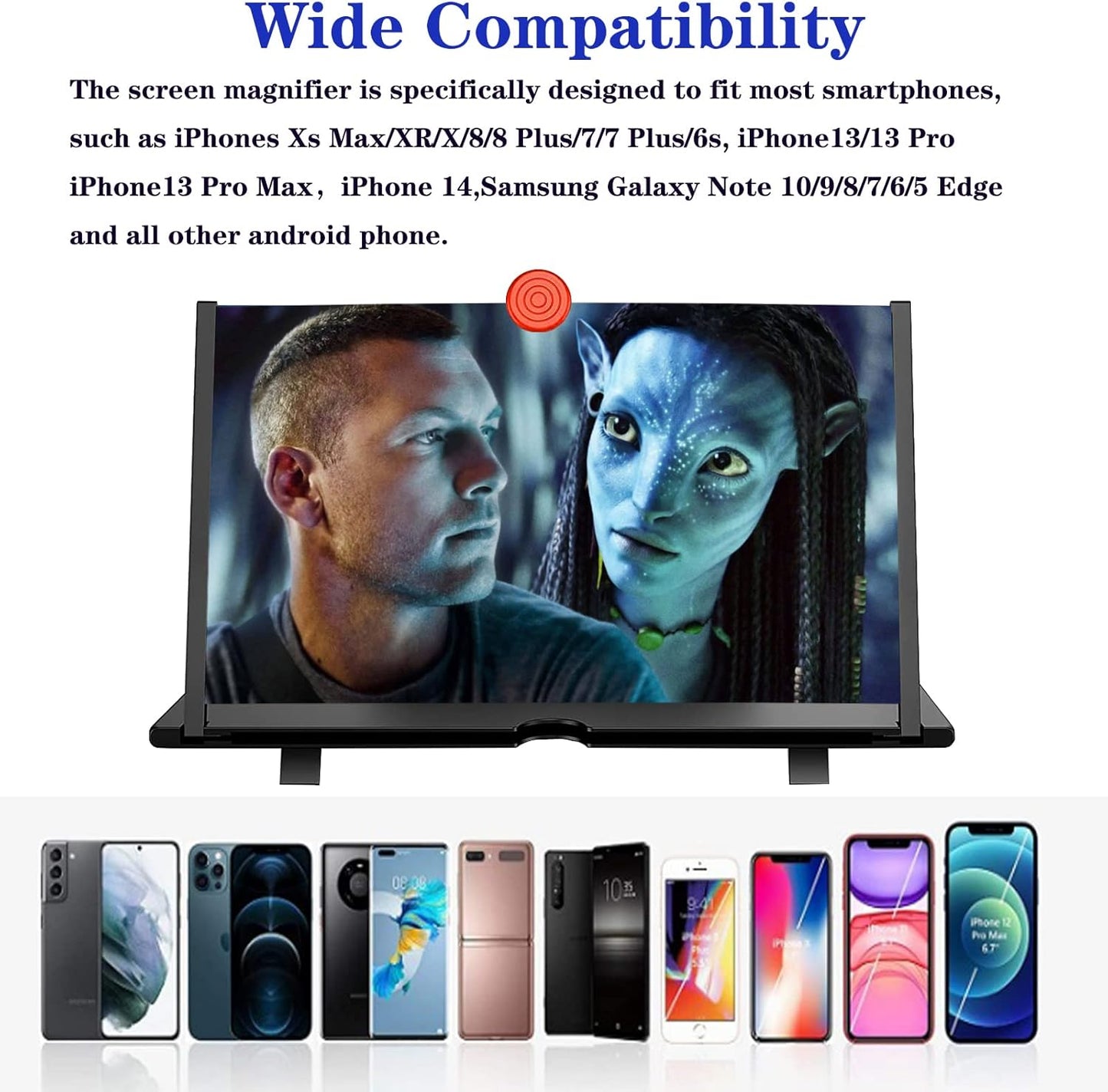 16 Inch Phone Screen Magnifier for Movies, Videos, and...