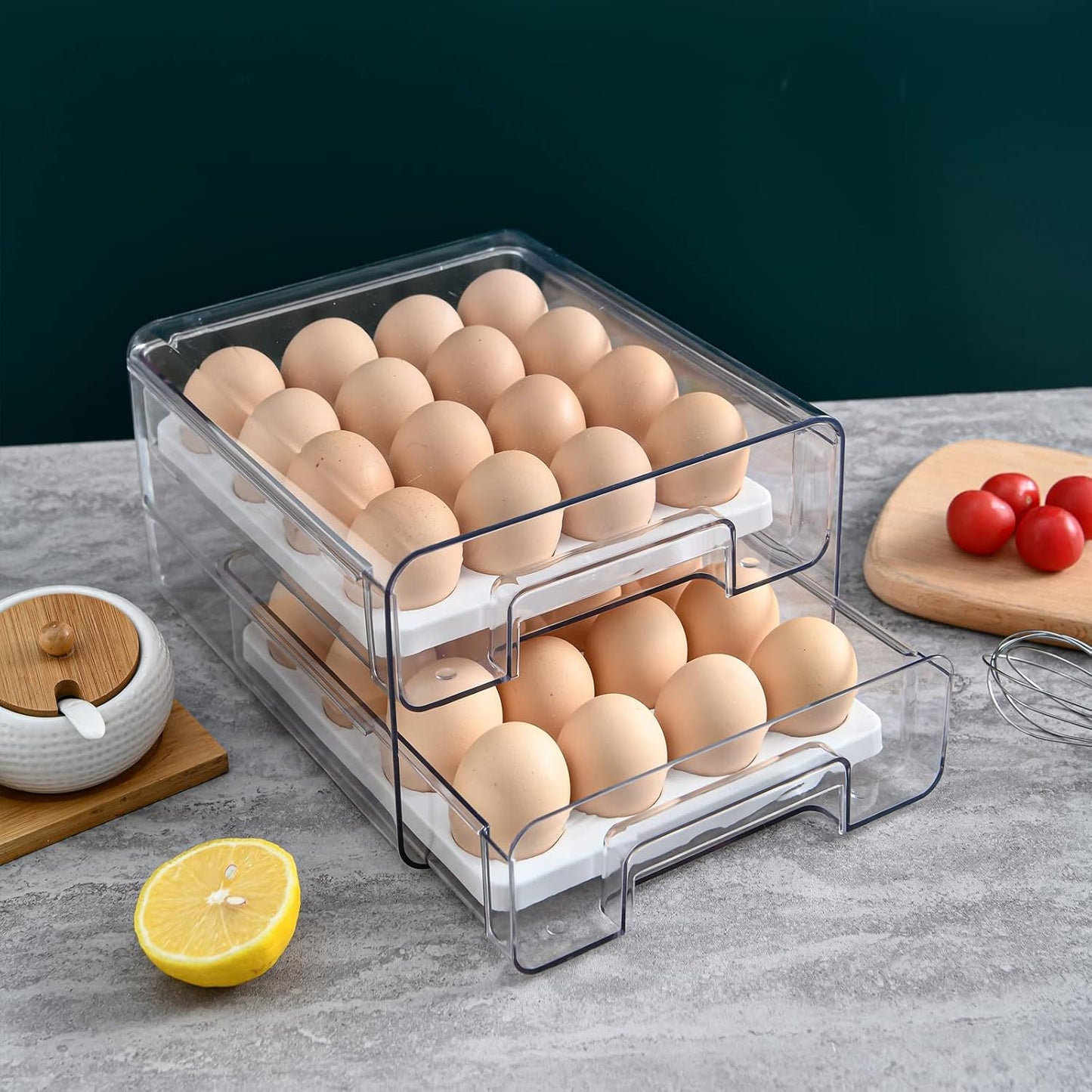 Egg Container Holder for Fridge