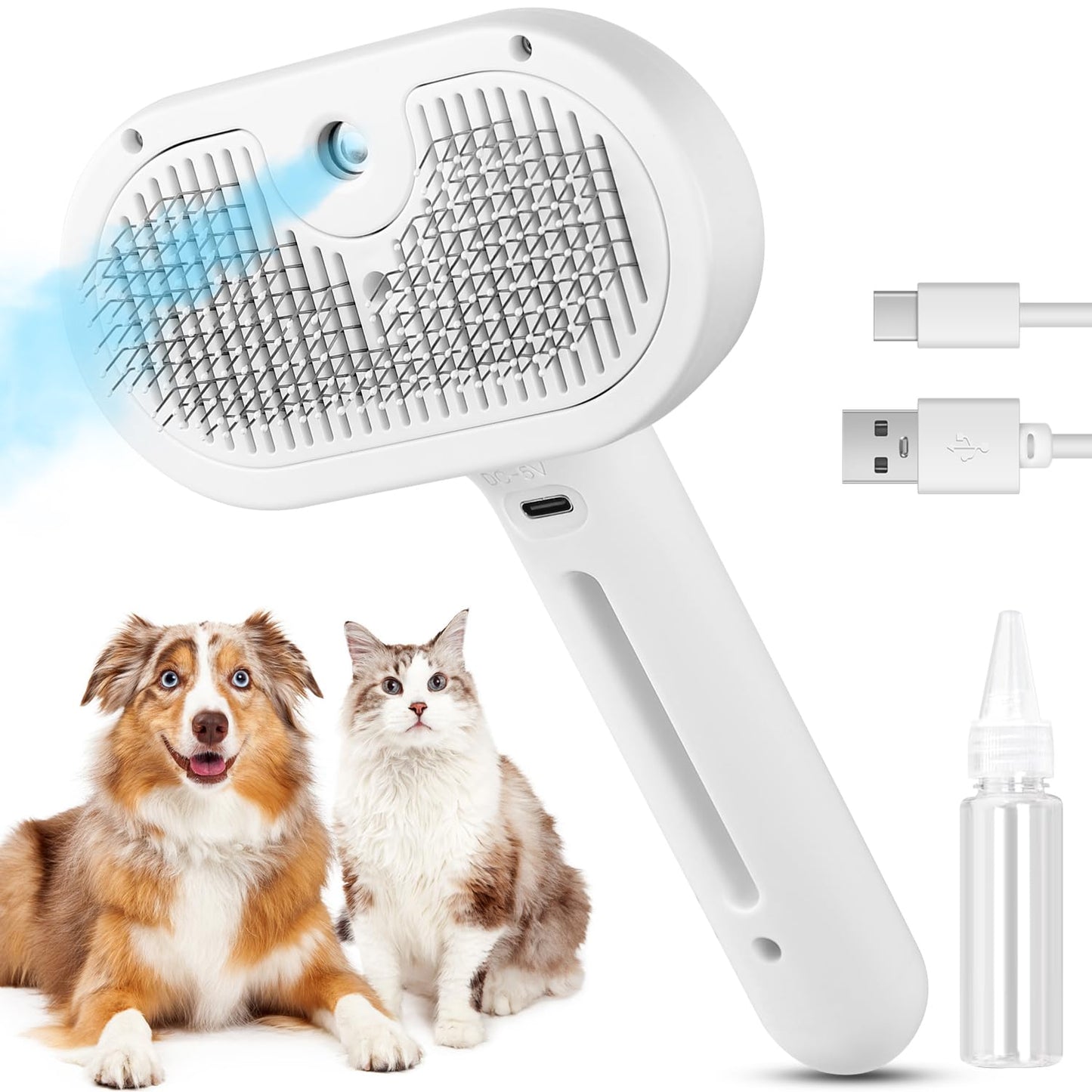 Cat and Dog Steam Brush
