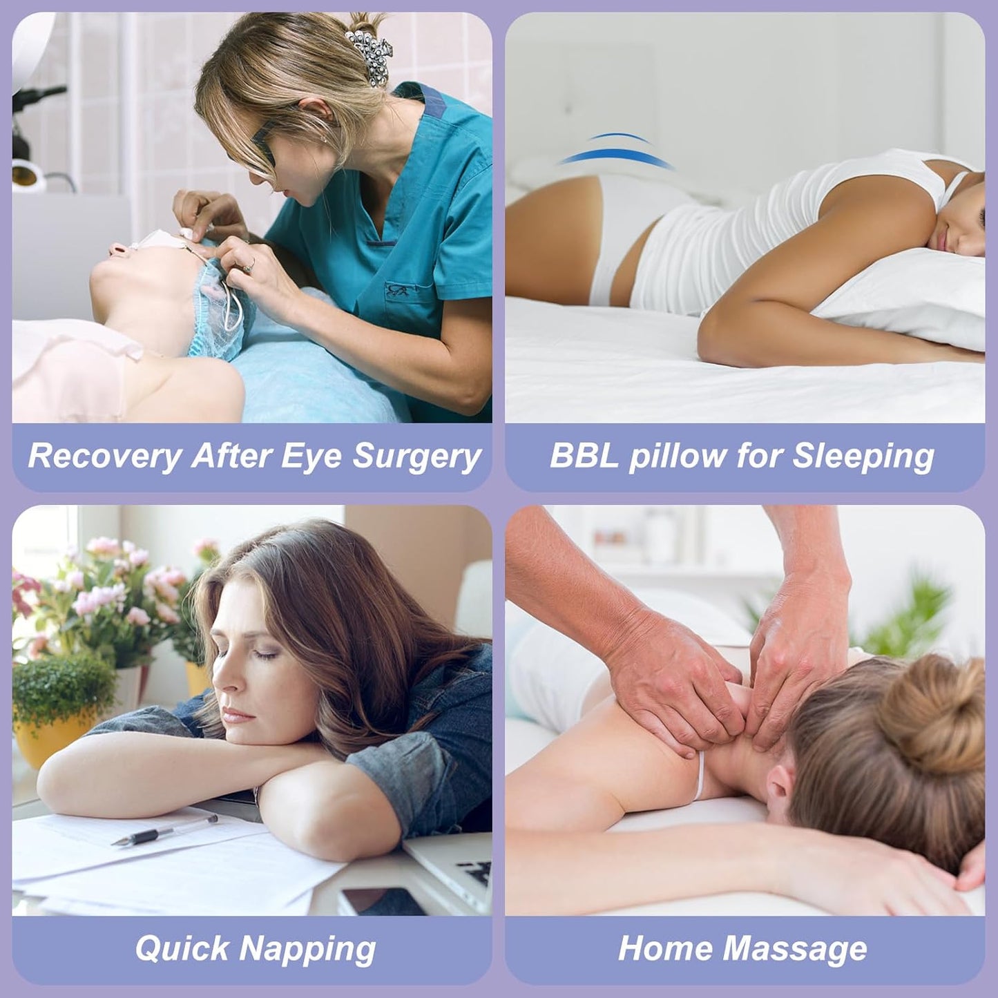 Face Down Pillow After Bbl or Eye Surgery Stomach...