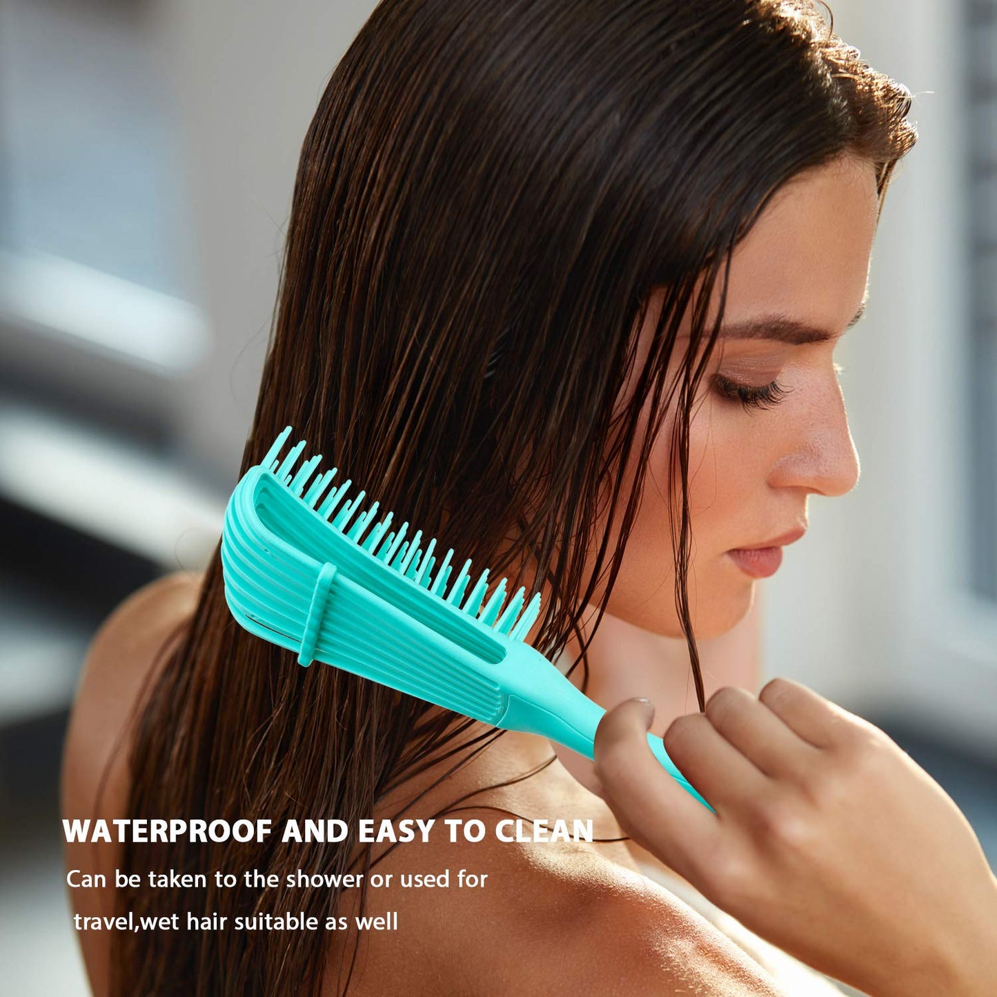 Detangling Brush for Afro America African Hair Textured...