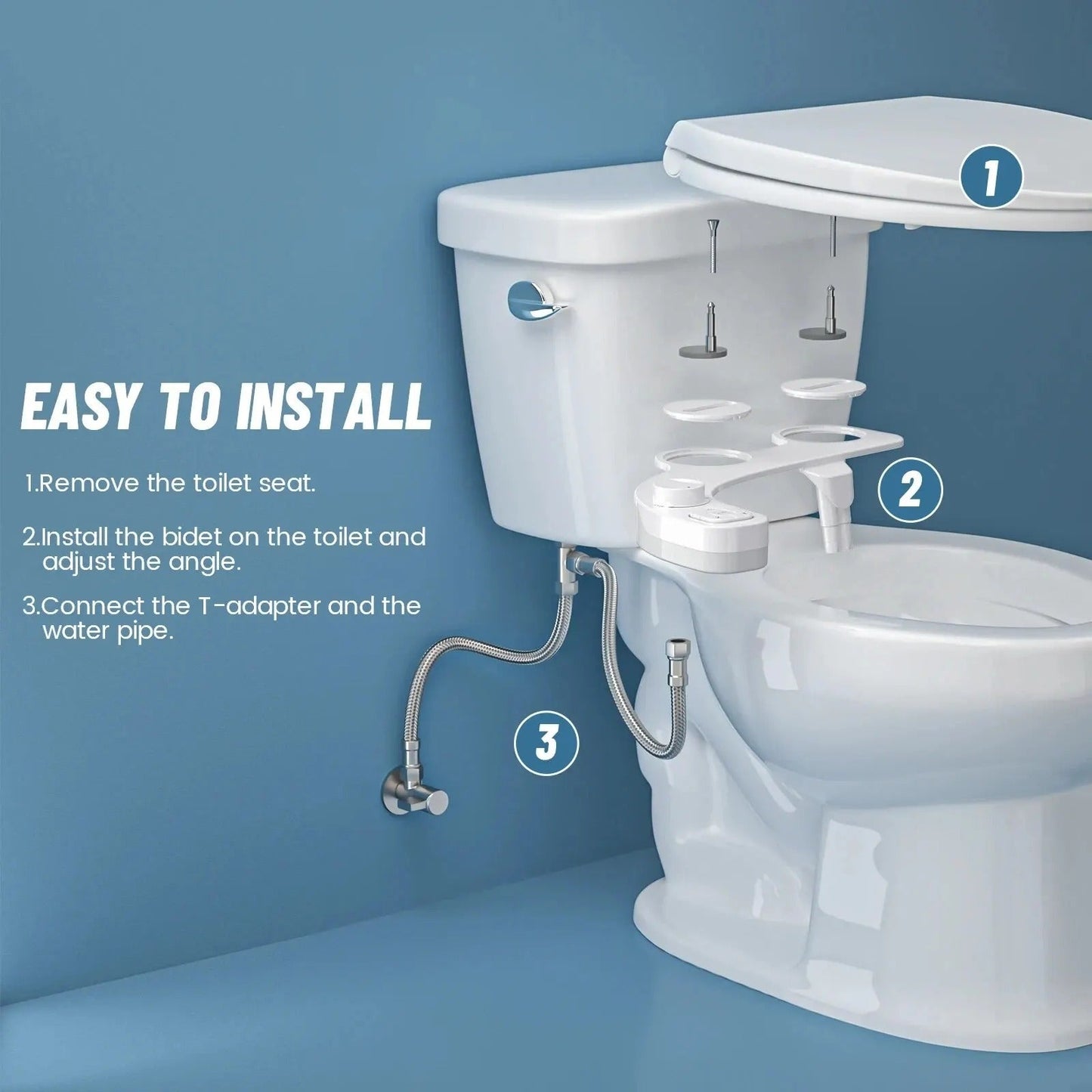 Toilet Bidet Attachment
